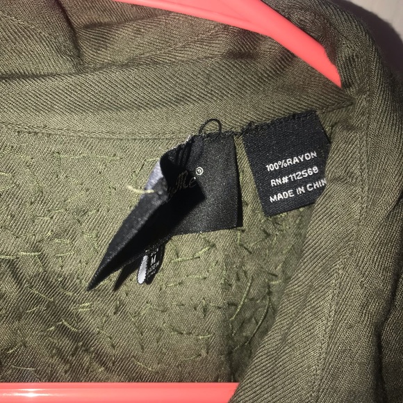 Miss Me Top with Studs Size Medium - Picture 5 of 8